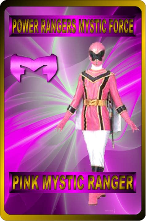 Pink Mystic Ranger by rangeranime on @DeviantArt | Power rangers in space, Ranger, Power rangers ...