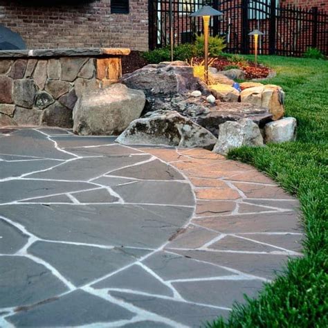 Top 60 Best Flagstone Patio Ideas - Hardscape Designs