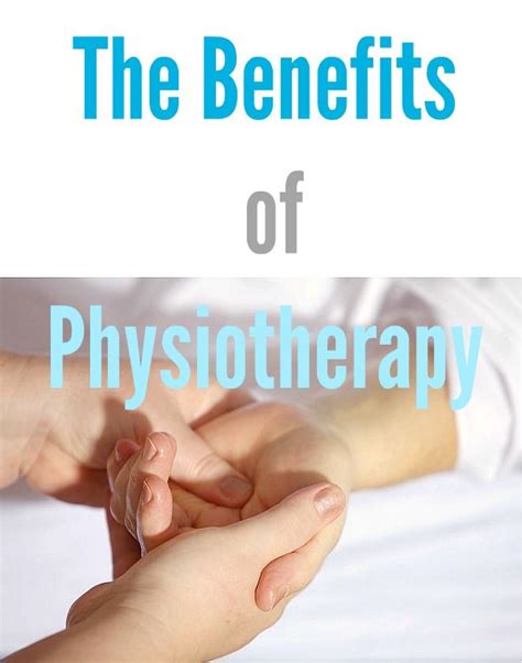 The Benefits of Physiotherapy | Medical jobs, Physiotherapy, Healthcare jobs