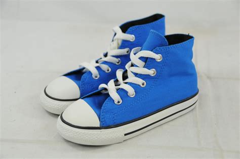 CONVERSE CHUCK TAYLOR ALL STAR HIGH TOP KIDS BABY BLUE WHITE 708944F