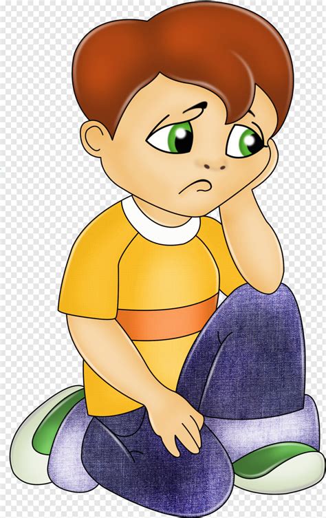 Children Clipart - Cartoon Sad Boy Png, Transparent Png - 1848x2936 ...