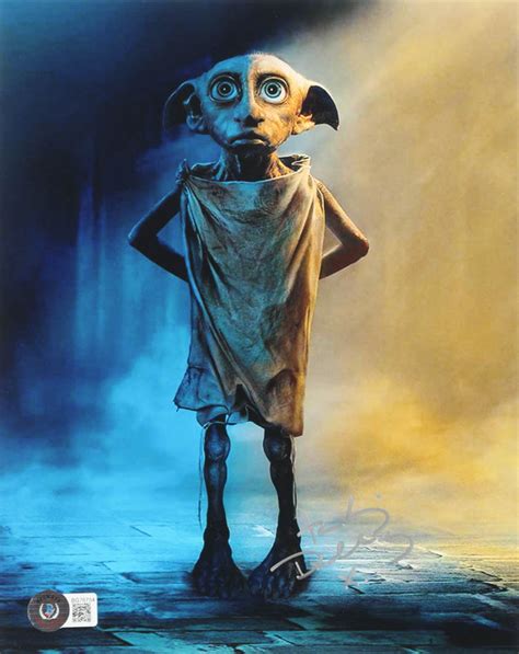 Toby Jones Signed "Harry Potter" 8x10 Photo Inscribed "Dobby X" (Beckett) | Pristine Auction