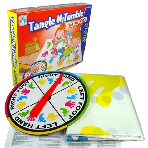 Twister Board Game Children With Parents For Party/Family Puzzle Game ...