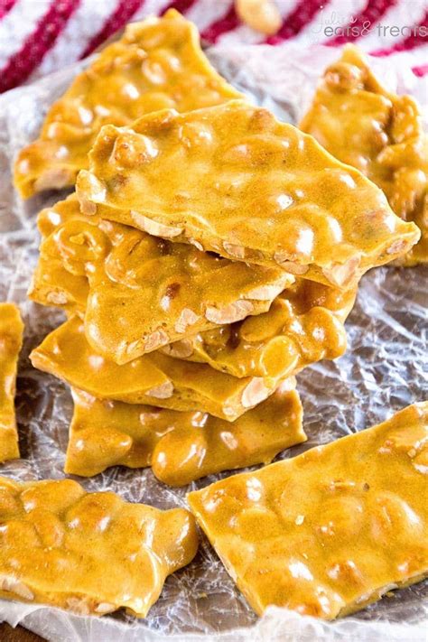 Microwave Peanut Brittle Recipe + VIDEO - Julie's Eats & Treats