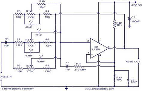 Equalizer Circuit Diagram Digital