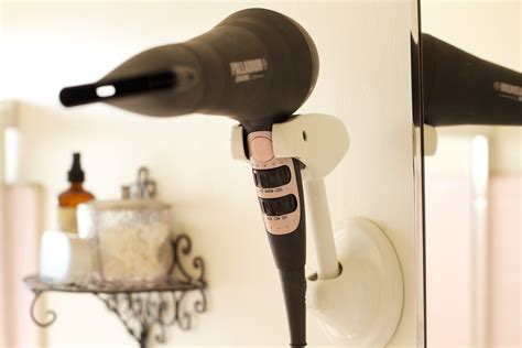 Wall Mount Deluxe Hair Dryer Holder - Bestie Brands