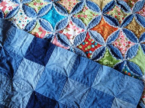 A Passionate Quilter: Finished the Denim Quilt!