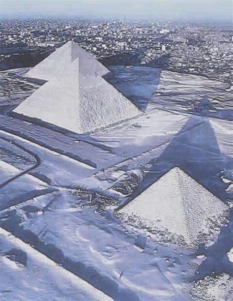 Nieve después de 112 años | El cairo, Egipto y Monumentos