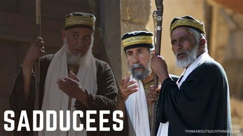 The Key Differences Between Pharisees And Sadducees | Think About Such Things