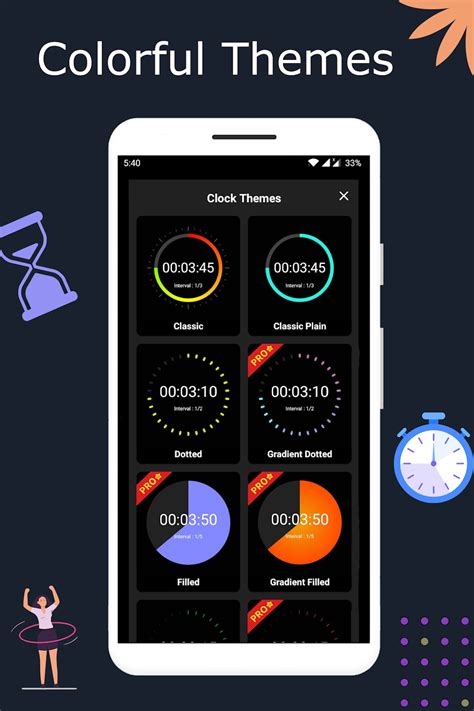 Timer Stopwatch App - With Sound Intervals Laps for Android - Download