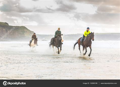 Horses galloping on the beach — Stock Photo © william87 #132890198