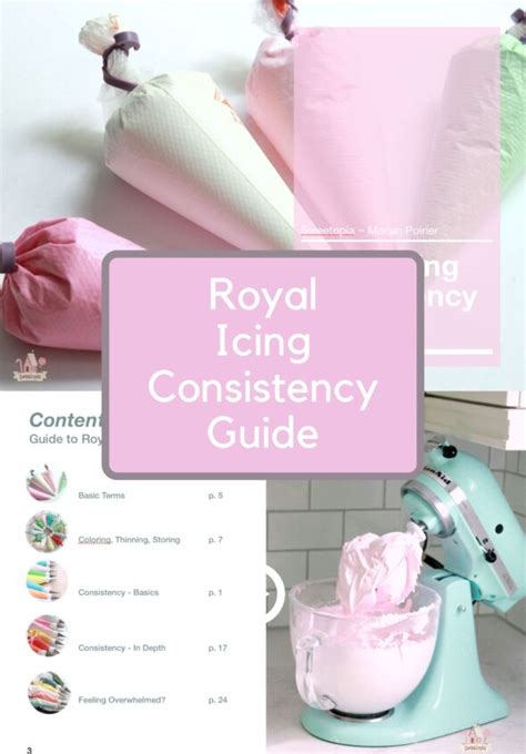 Guide to Royal Icing Consistency | Sweetopia