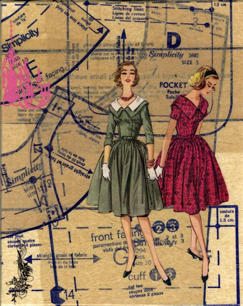 merely the moon: A History of Vintage Sewing Patterns