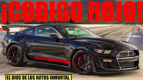 ULTIMO MINUTO: NUEVO FORD MUSTANG CODE RED 2023 - YouTube