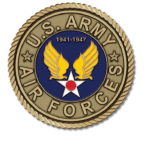 U.S. Army Air Force Bronze Medallion – Military Medallions – Etched ...