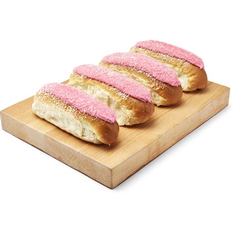 Woolworths Iced Finger Bun Extra Soft 4 Pack | Woolworths