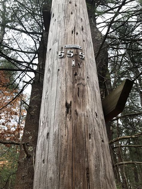 Utility / telephone pole markings guide. I found two utility poles from ...