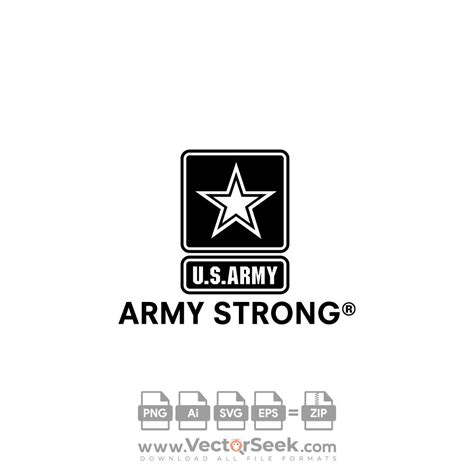 Army Strong Logo Vector - (.Ai .PNG .SVG .EPS Free Download)