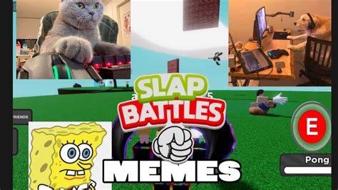 Slap Battles Funny Meme Moments #1 - YouTube