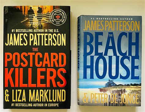 2 James Patterson Books! 1) The Postcard Killers 2) Beach House: James ...