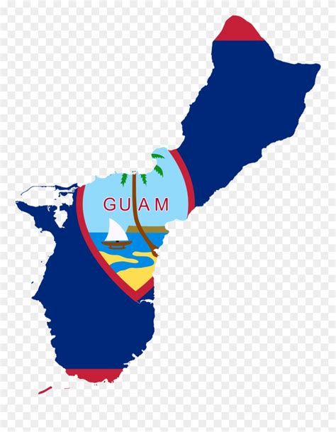 political map of guam - Clip Art Library