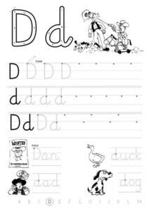 Dd Worksheet For Pre Kindergarten