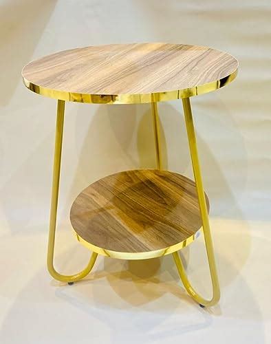 سعر Two-Layer Coffee Table Living Room Living Room Centering Table Wooden Round Coffee Table فى ...