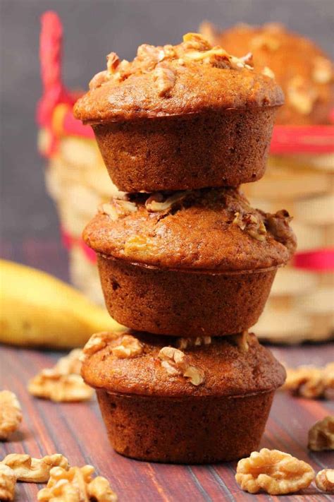 Vegan Banana Muffins - Loving It Vegan