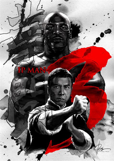 ArtStation - IP Man 3 - Movie Poster