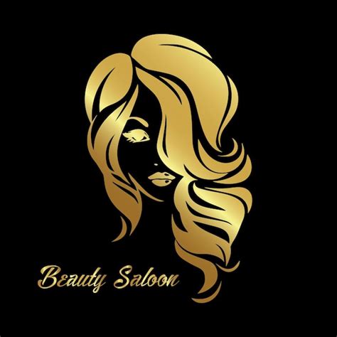 Premium Vector | Luxury beauty saloon logo vector gold style