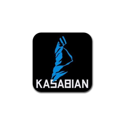 Kasabian Logo - Rubber coaster - Stars On Stuff