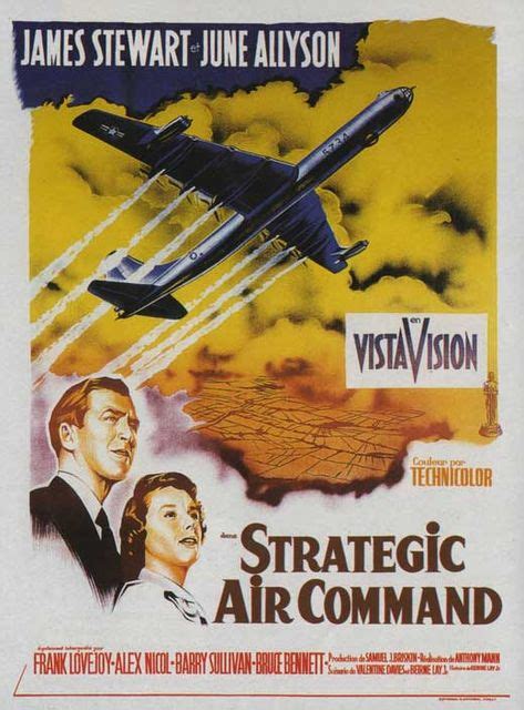 Strategic Air Command (1955) | Strategic air command, Movie posters, June allyson