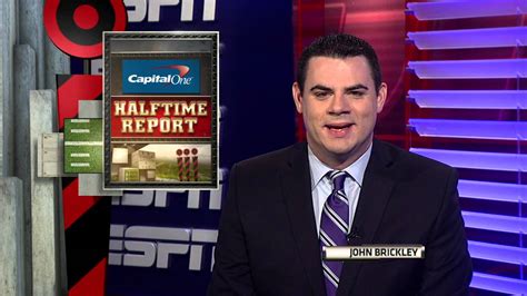 John Brickley - ESPN3 College Football Halftime Report - YouTube