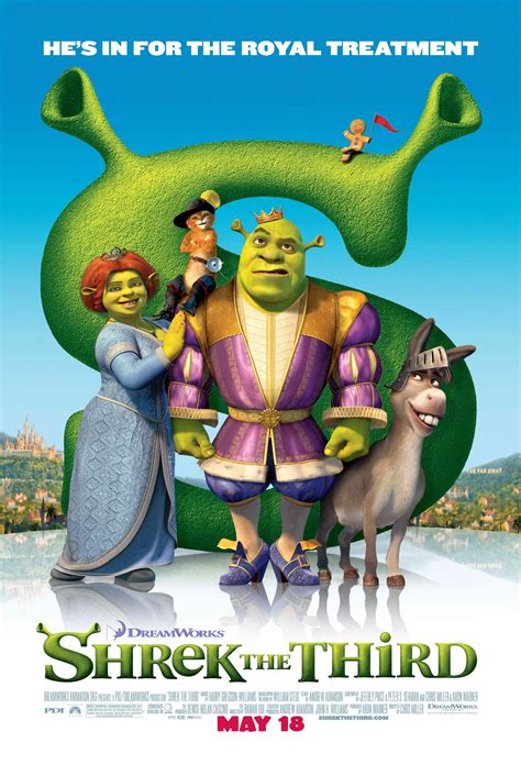 Shrek III | Favorite Movies | Shrek, Movie posters, Cartoon movies