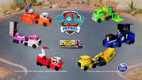 PAW Patrol, Big Truck Pup’s Marshall Transforming Vehicle and Figure - Walmart.com