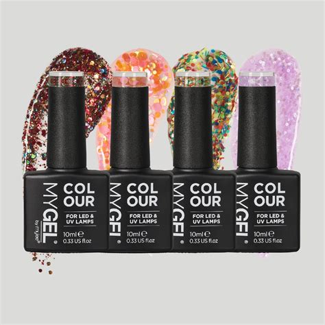 Mylee Confetti Gel Polish Quad - 4x10ml