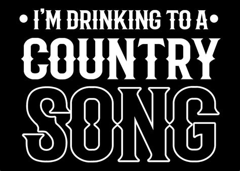 'Drinkin country song Alcoh' Poster by Powdertoastman | Displate