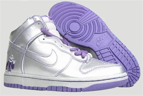 Sheen Purple High Tops by Nike | Nike shoes women, Cool nike shoes ...