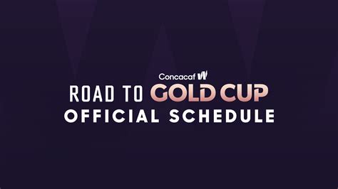 Concacaf announces schedule for 2023 Road to W Gold Cup