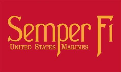 Semper Fi Flag - 3x5'