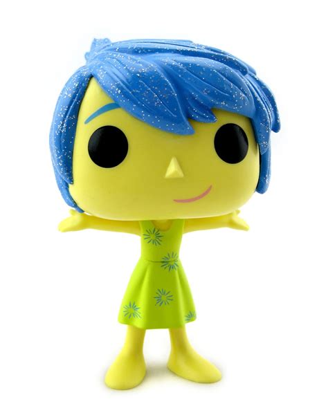 FUNKO POP CULTURE DISNEY INSIDE OUT JOY SPARKLE HAIR SDCC 2015 VINYL ...