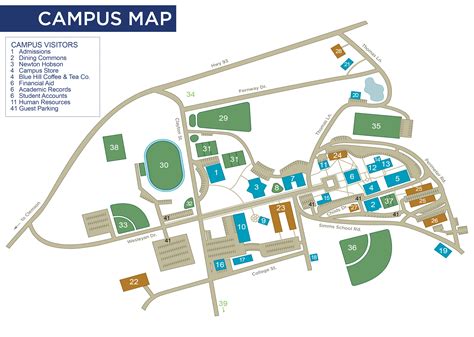 Campus Map | Southern Wesleyan University