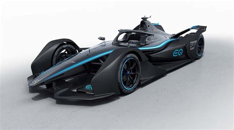 Mercedes-Benz EQ Silver Arrow Formula E electric racing car debuts in ...