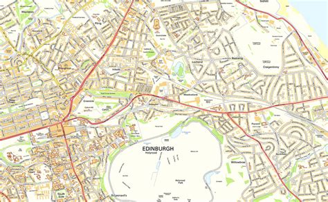 Edinburgh Street Map– I Love Maps