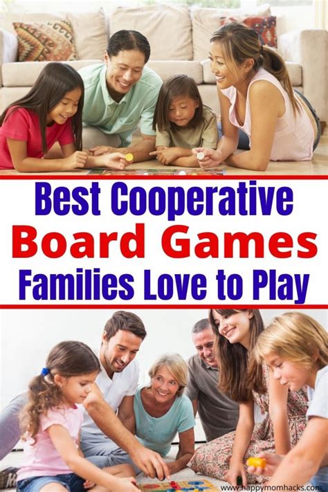 Best Cooperative Board Games for Families By Kid's Age | Happy Mom Hacks