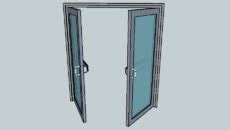 glass door | 3D Warehouse