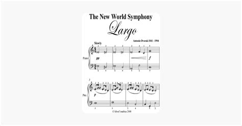 ‎New World Symphony Easy Piano Sheet Music on Apple Books