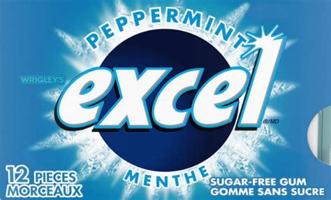 Excel Peppermint Chewing Gum - IlmHub Halal Foods & Ingredients