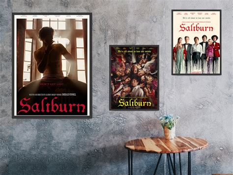 Saltburn Movie Posters Wall Art Unique Customized Poster - Etsy