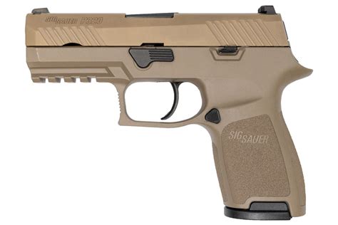 Sig Sauer P320 Compact 9mm FDE Centerfire Pistol with Night Sights | Sportsman's Outdoor Superstore